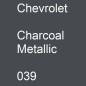 Preview: Chevrolet, Charcoal Metallic, 039.